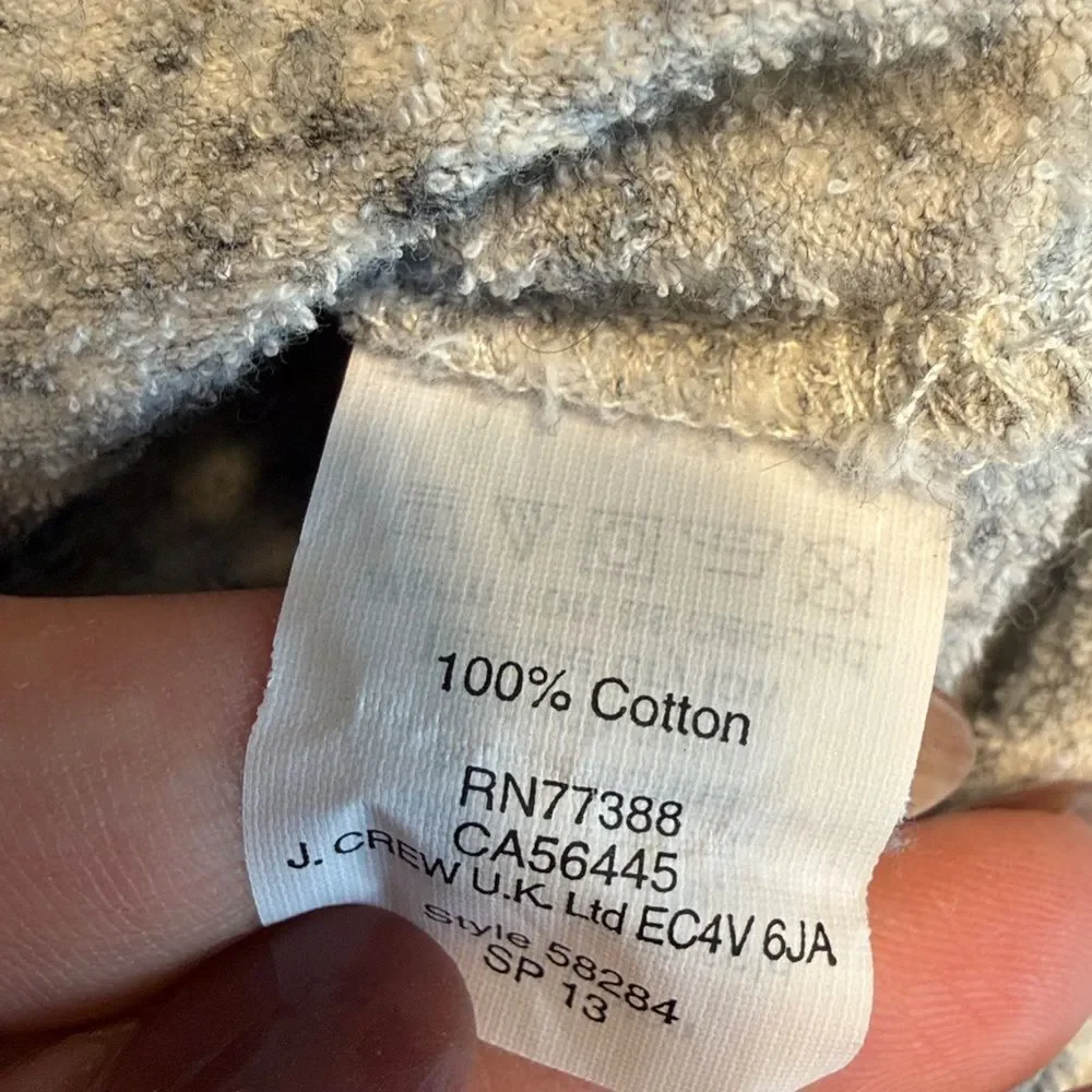 J. Crew Heather Gray Women's Shirt